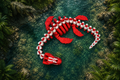 skeleton plesiosaurus