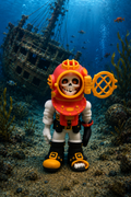 skeleton diver